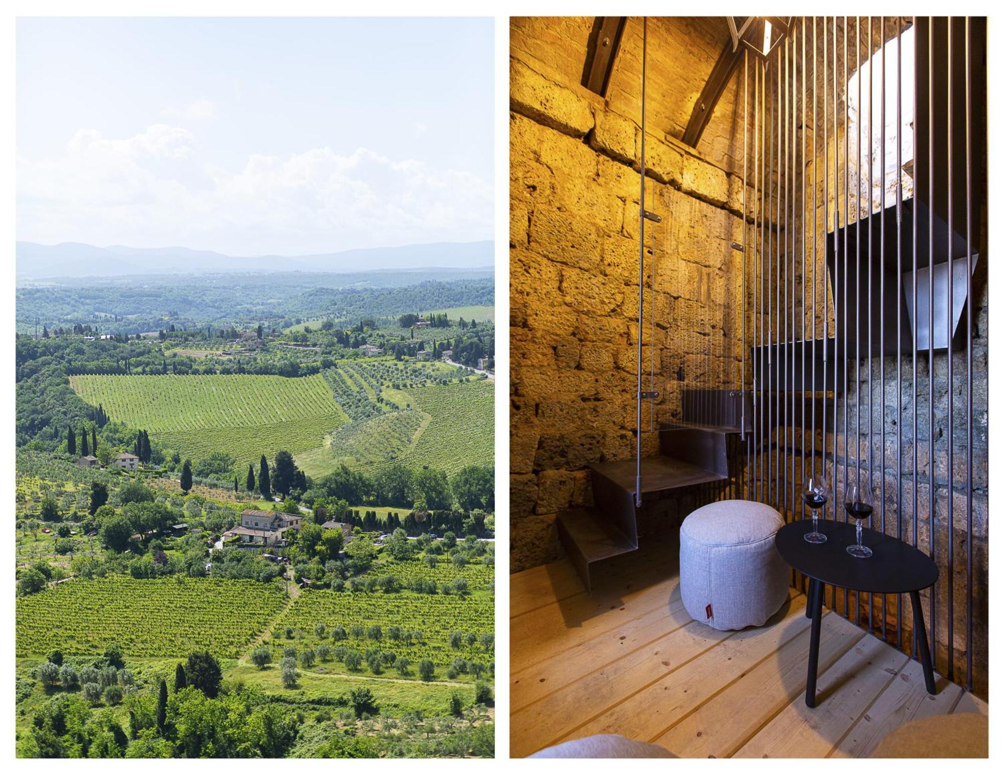The Artists' Tower - Amazing View From The Tower Apartment San Gimignano Bagian luar foto