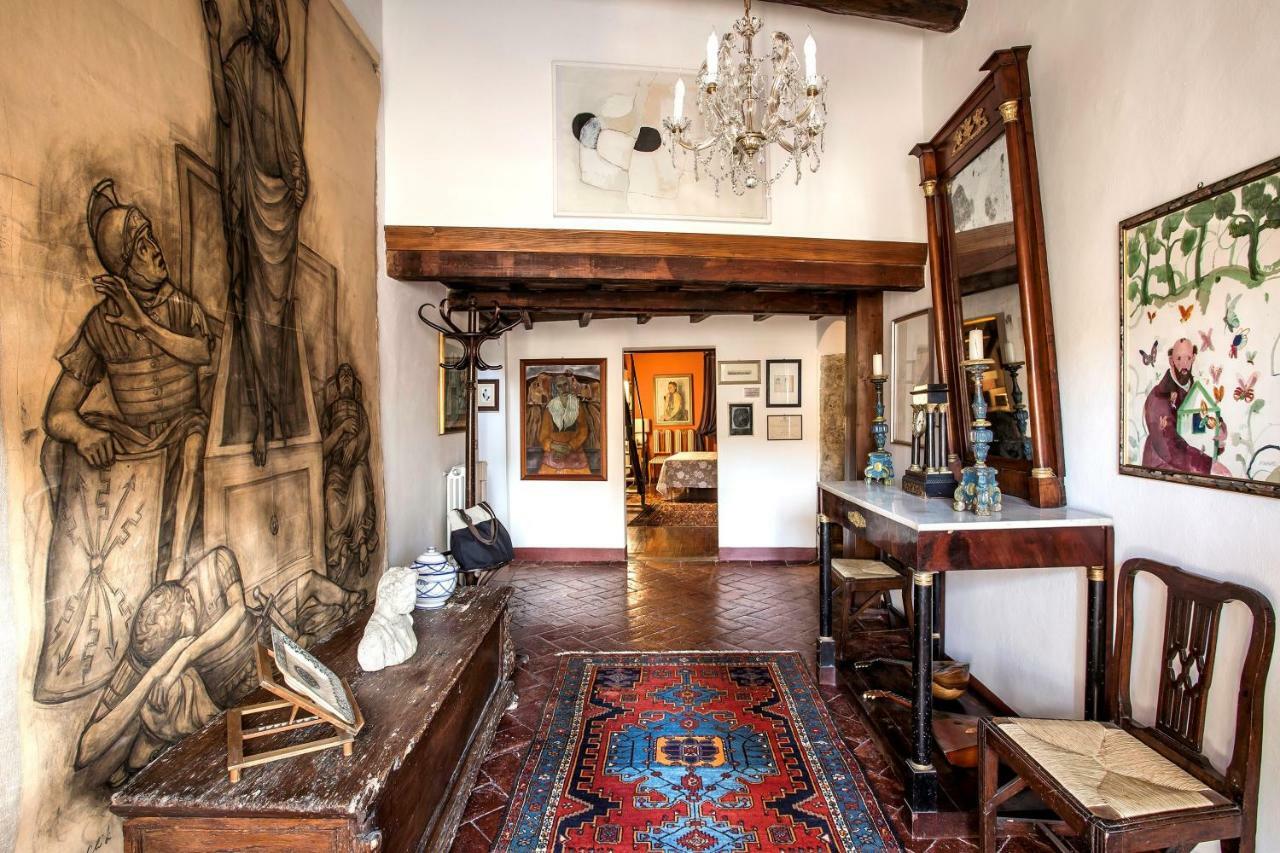The Artists' Tower - Amazing View From The Tower Apartment San Gimignano Bagian luar foto